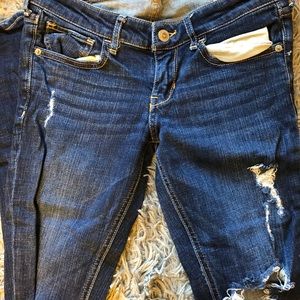 Distressed Medium Wash Hollister Jeans